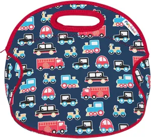 Funkins Insulated Lunch Bag for Kids | Spacious, Durable, Machine Washable | Premium Quality | Interior Pocket & Name Tag | Easy to Pack, Folds Flat for Storage | Large Size, Transportation! Retails $25 