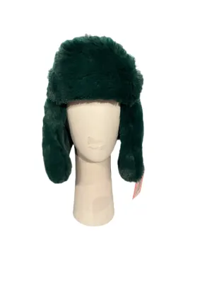 FURRY EAR FLAP HAT
