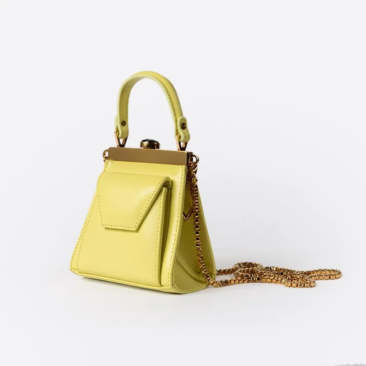 GAMA YELLOW AND GOLD BAG