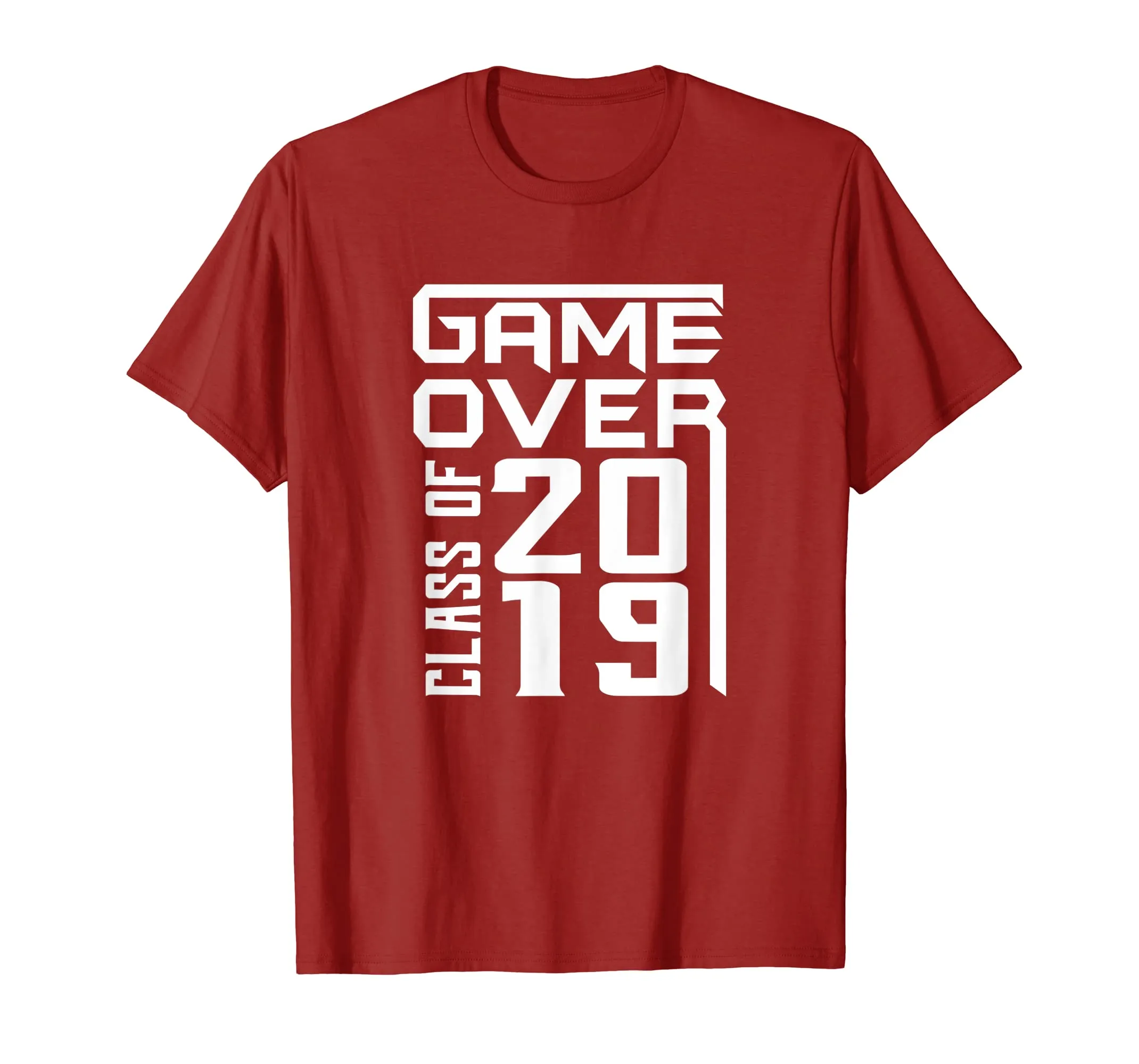 Game Over Class Of 2019 Graduation Tshirt Gift For Him Her