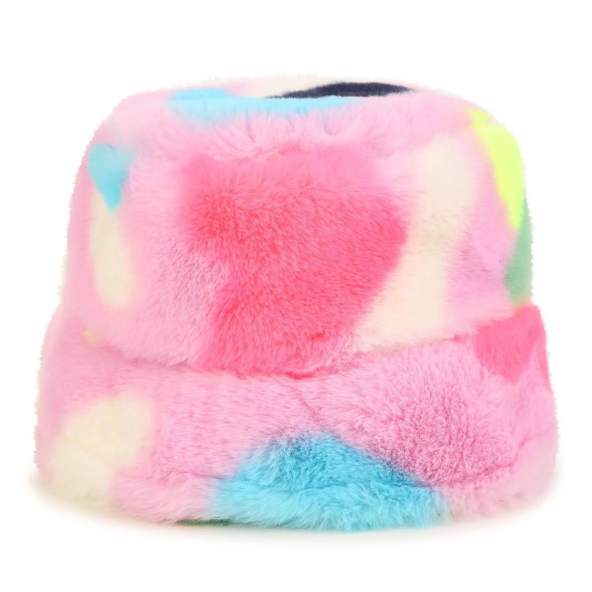 Girls Faux Fur Bucket Hat