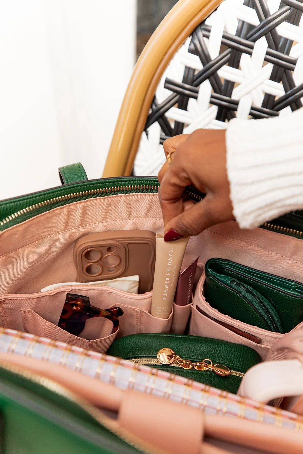 GO-GETTER TOTE Heritage Green