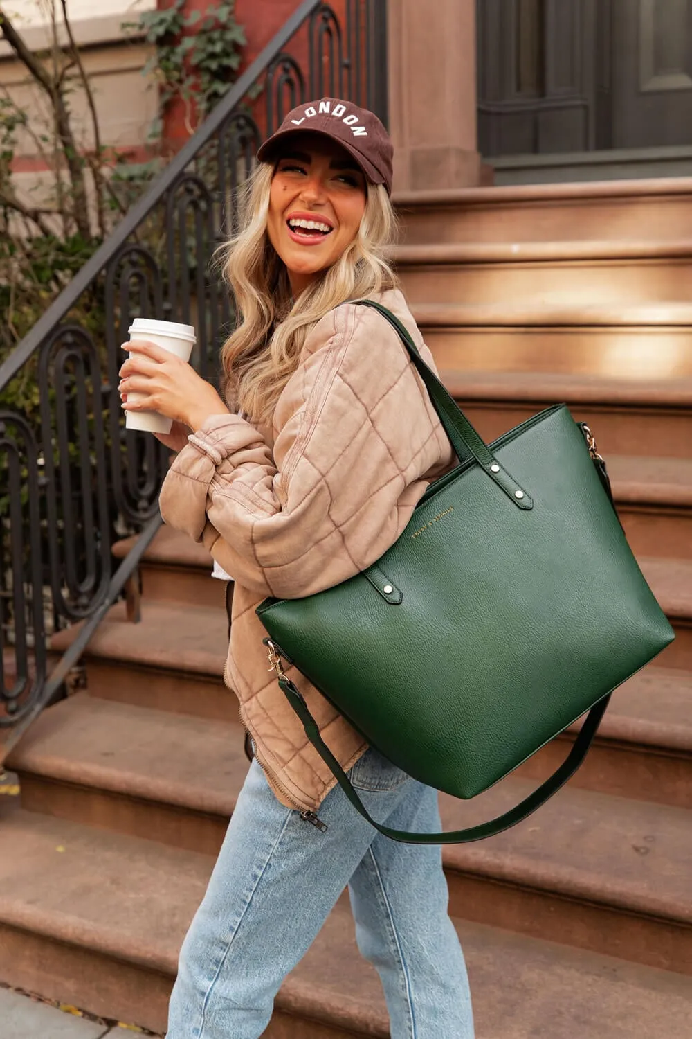 GO-GETTER TOTE Heritage Green