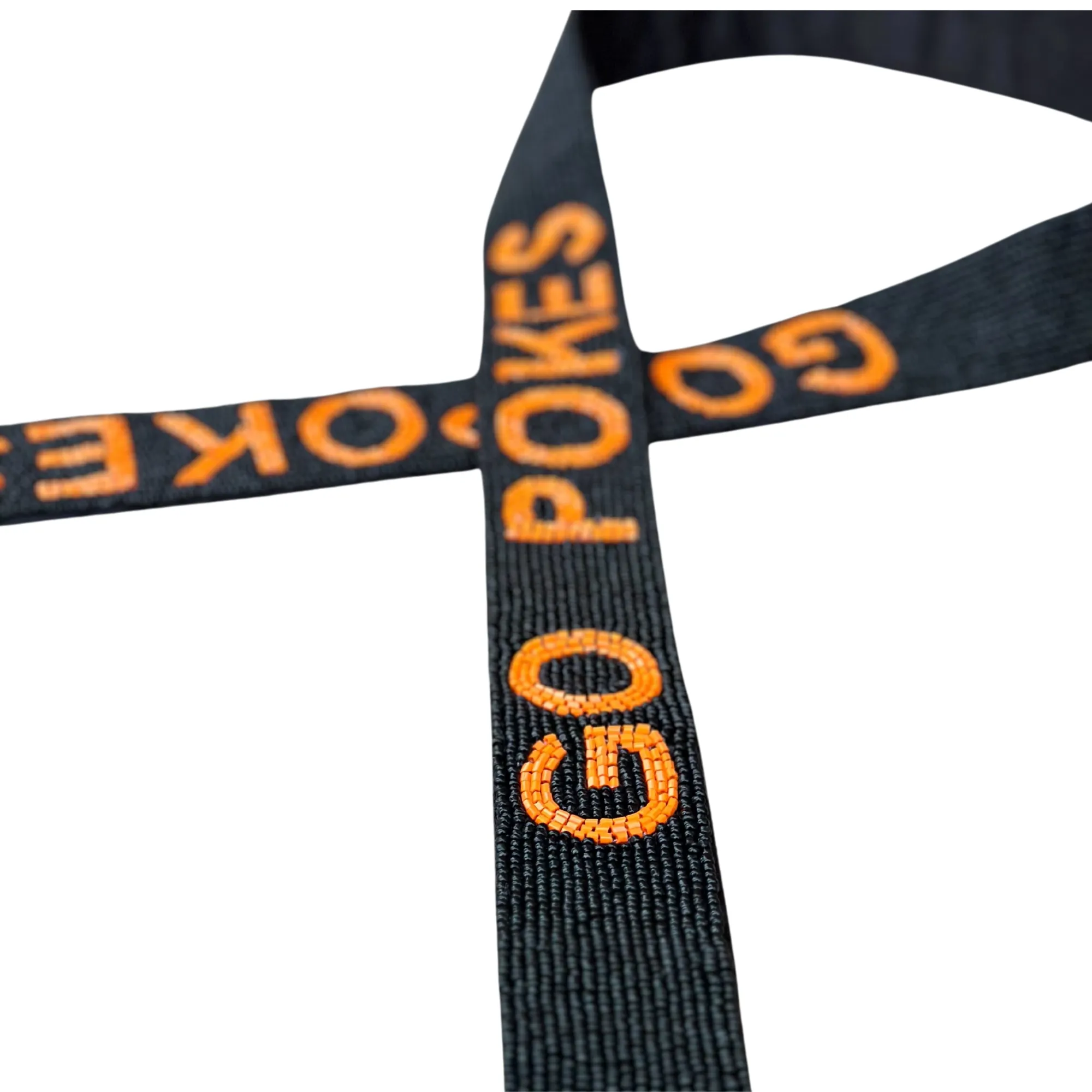 Go Pokes Beaded Purse Strap