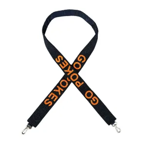 Go Pokes Beaded Purse Strap
