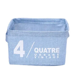 Goddessvan Small Storage Bins,Foldable Storage Bin Closet Toy Box Container Organizer Fabric Basket (D)