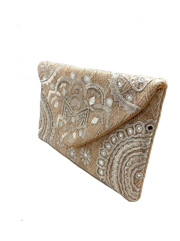 Golden Hour Envelope Clutch Handbags (PRE)