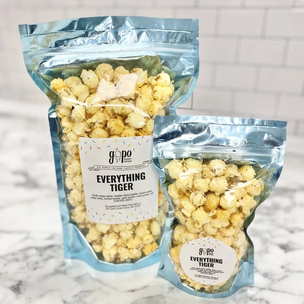 GoPo Gourmet Popcorn Everything Tiger (Plume Pick-up Only)