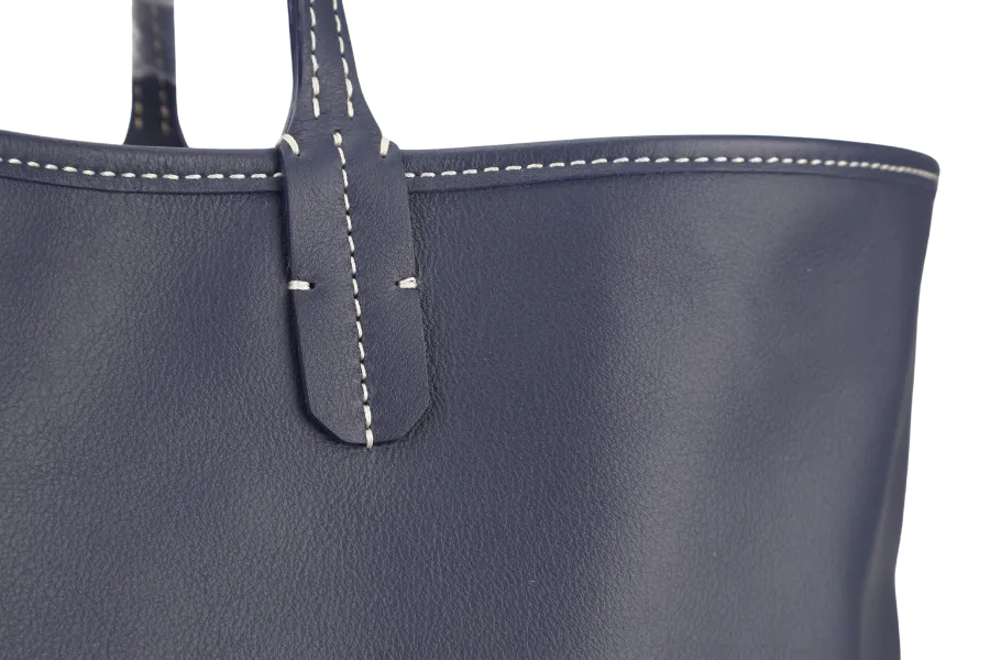 GOYARD ANJOU PM BAG NAVY BLUE COLOR WITH DUST COVER