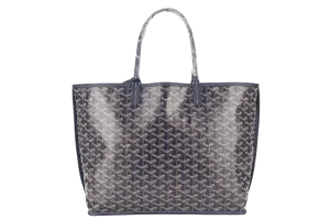 GOYARD ANJOU PM BAG NAVY BLUE COLOR WITH DUST COVER