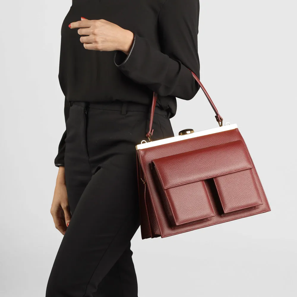GRACE MAROON BAG