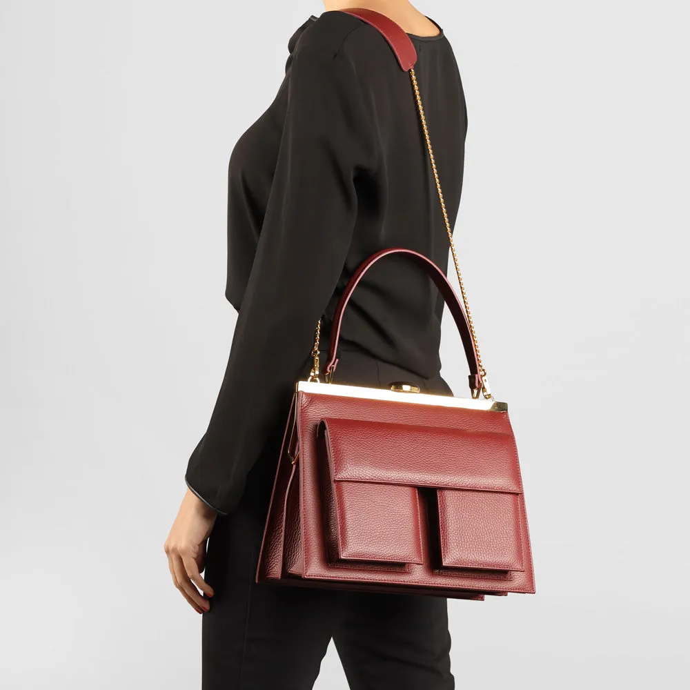 GRACE MAROON BAG