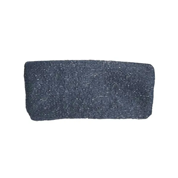 Gunmetal Beaded Clutch