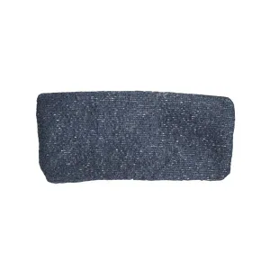 Gunmetal Beaded Clutch