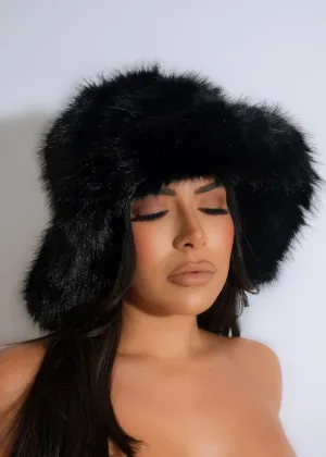 H3456- FUR FUZZY BUCKET HAT