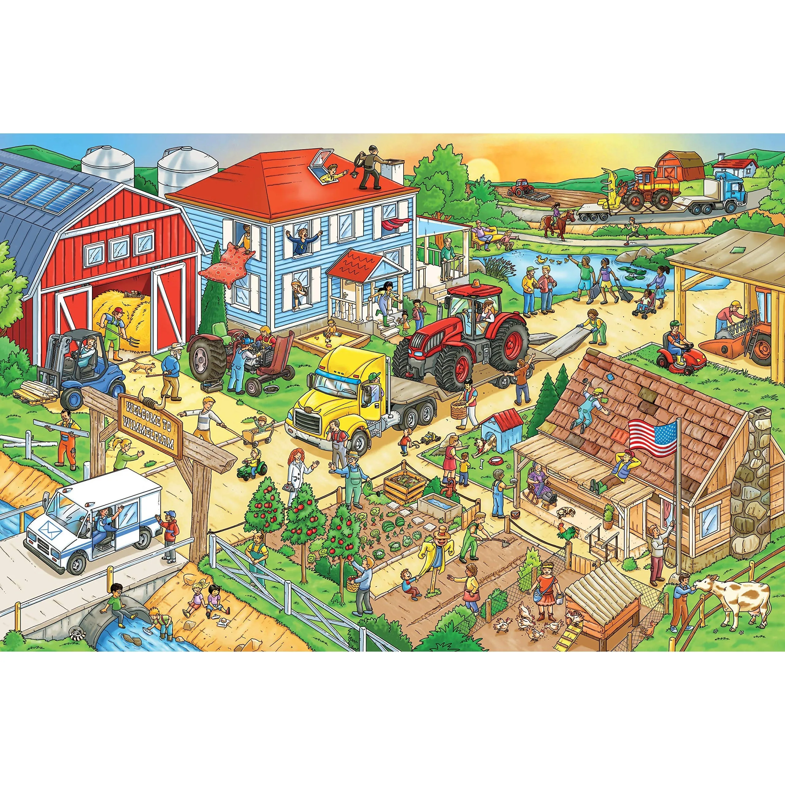 Hachette Book Group: My Big Wimmelbook - On the Farm