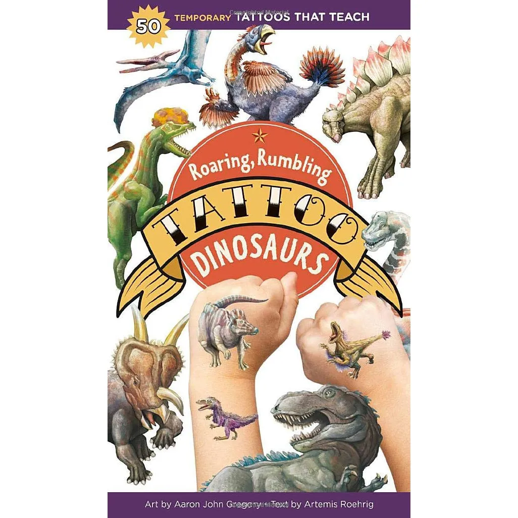 Hachette Book Group: Roaring, Rumbling Tattoo Dinosaurs (Paperback Book)