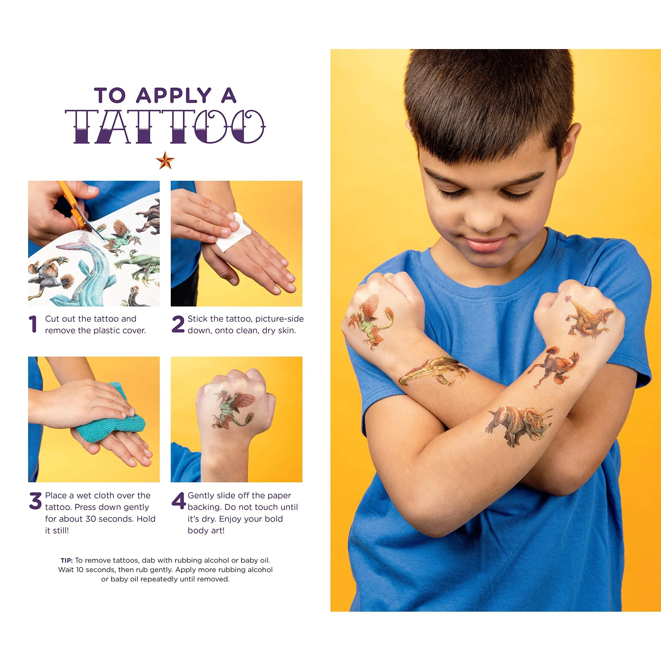 Hachette Book Group: Roaring, Rumbling Tattoo Dinosaurs (Paperback Book)