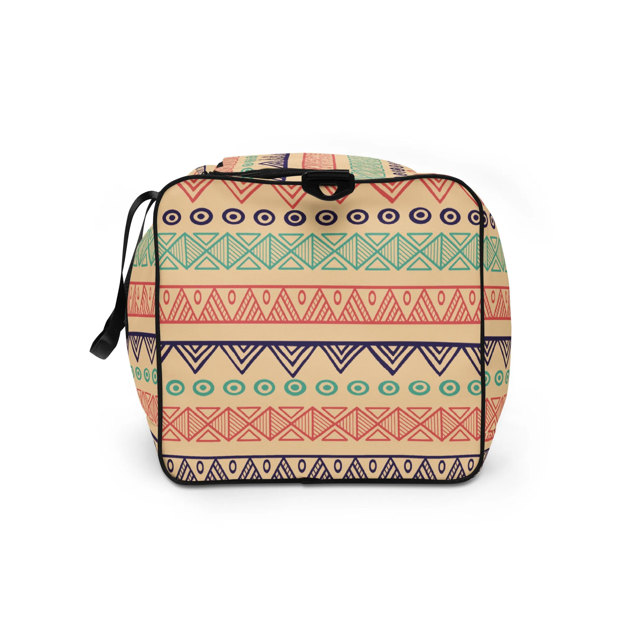 Hand Drawn Pattern - Sustainably Made Duffle Bag