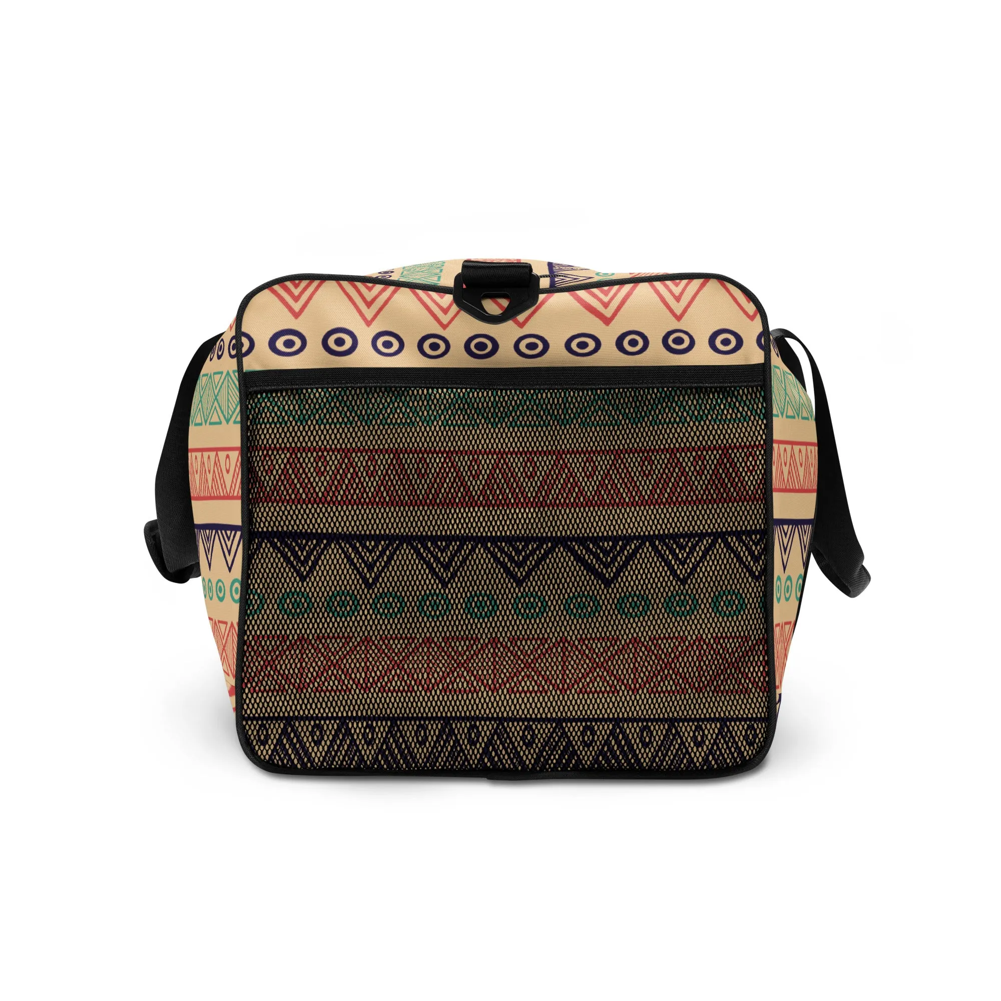 Hand Drawn Pattern - Sustainably Made Duffle Bag