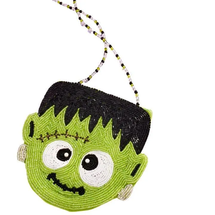 Handbags | Halloween Beaded Bag- Frankenstein | Fashion City