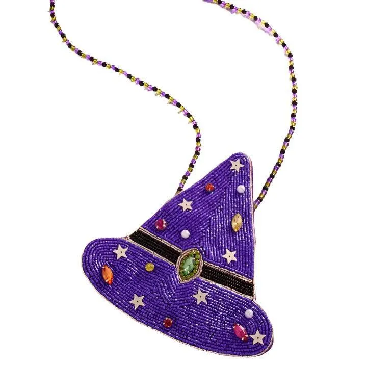 Handbags | Halloween Beaded Bag - Witch Hat | Fashion City