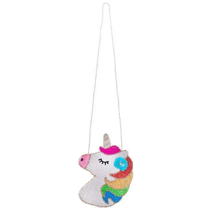 Handbags | Unicorn Beaded Crossbody | Fashion City