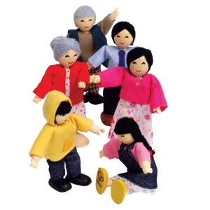 Hape Happy Family of 6 - Asian