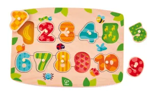 Hape Number Peg Puzzle