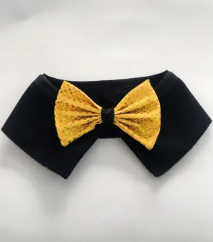 Happy New Year Bowtie Collar Neck Tie