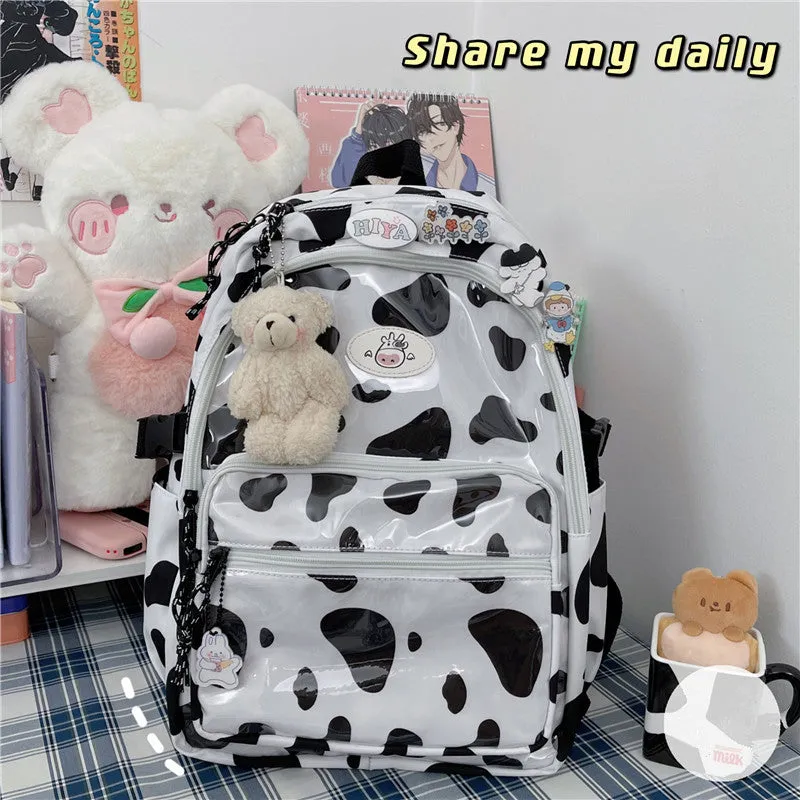Harajuku Cow Backpack KF81996