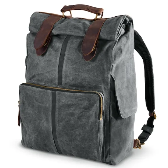 Harley-Davidson® Waxed Canvas Backpack
