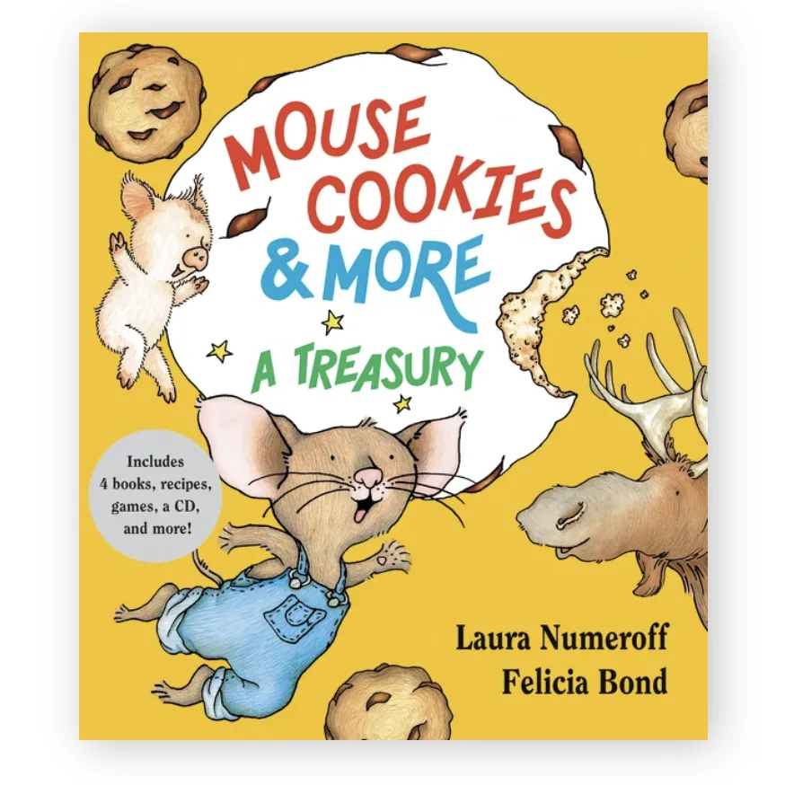 Harper Collins: If You Give...Mouse Cookies & More A Treasury (Hardcover Book)