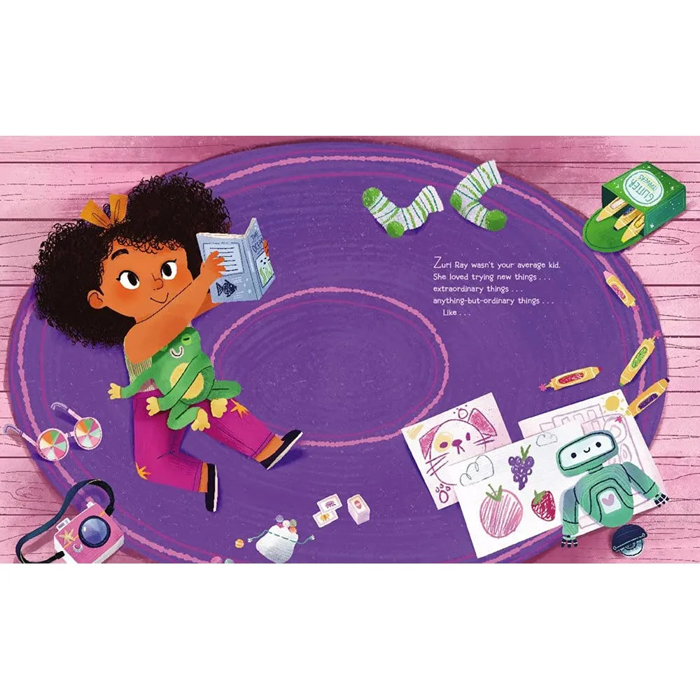 Harper Collins: Zuri Ray Tries Ballet (Hardcover Book)