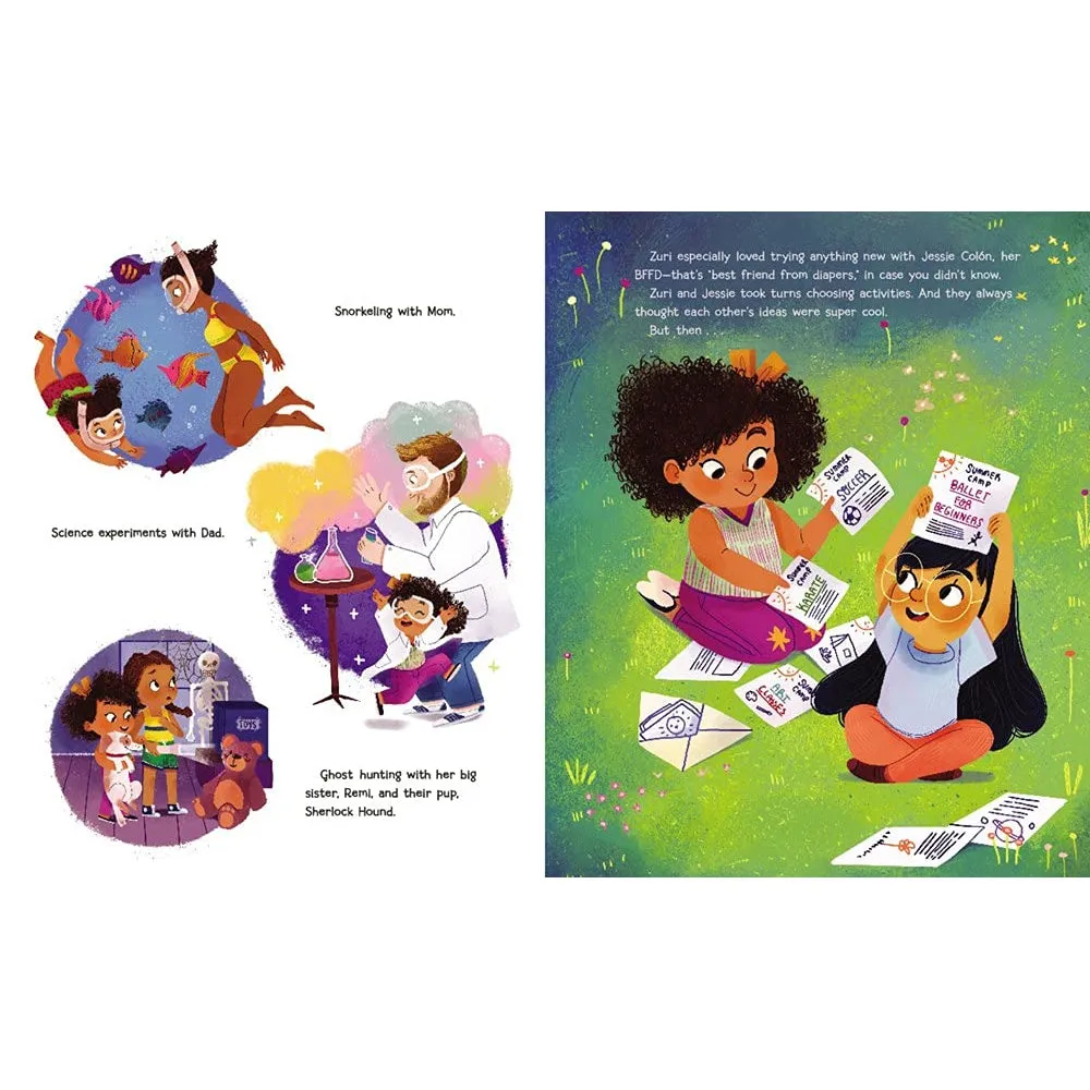 Harper Collins: Zuri Ray Tries Ballet (Hardcover Book)
