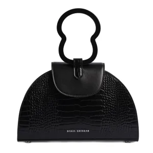 HAWAZEN BLACK CROC EMBOSSED