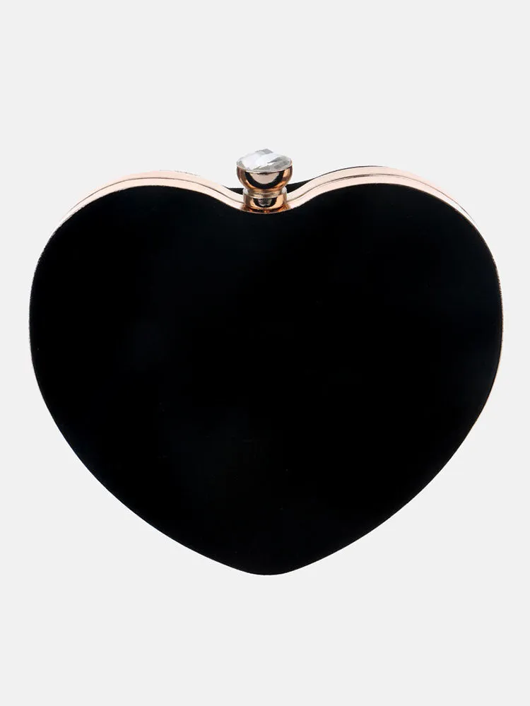 Heart-Shaped Clutch