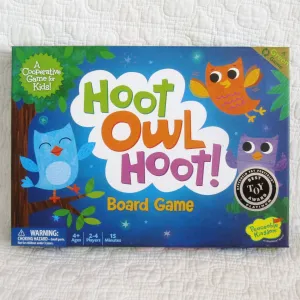 Hoot Owl Hoot, Cooperative Matching Game by Peaceable Kingdom, Ages 4 