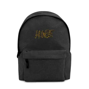 Hope Embroidered Backpack