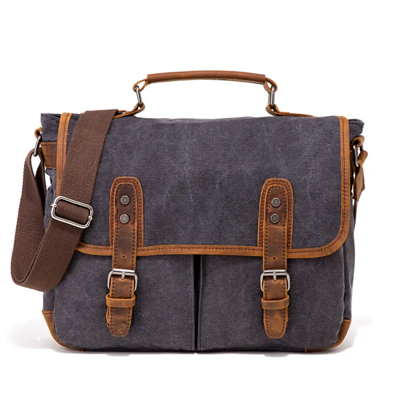 Horse leather briefcase