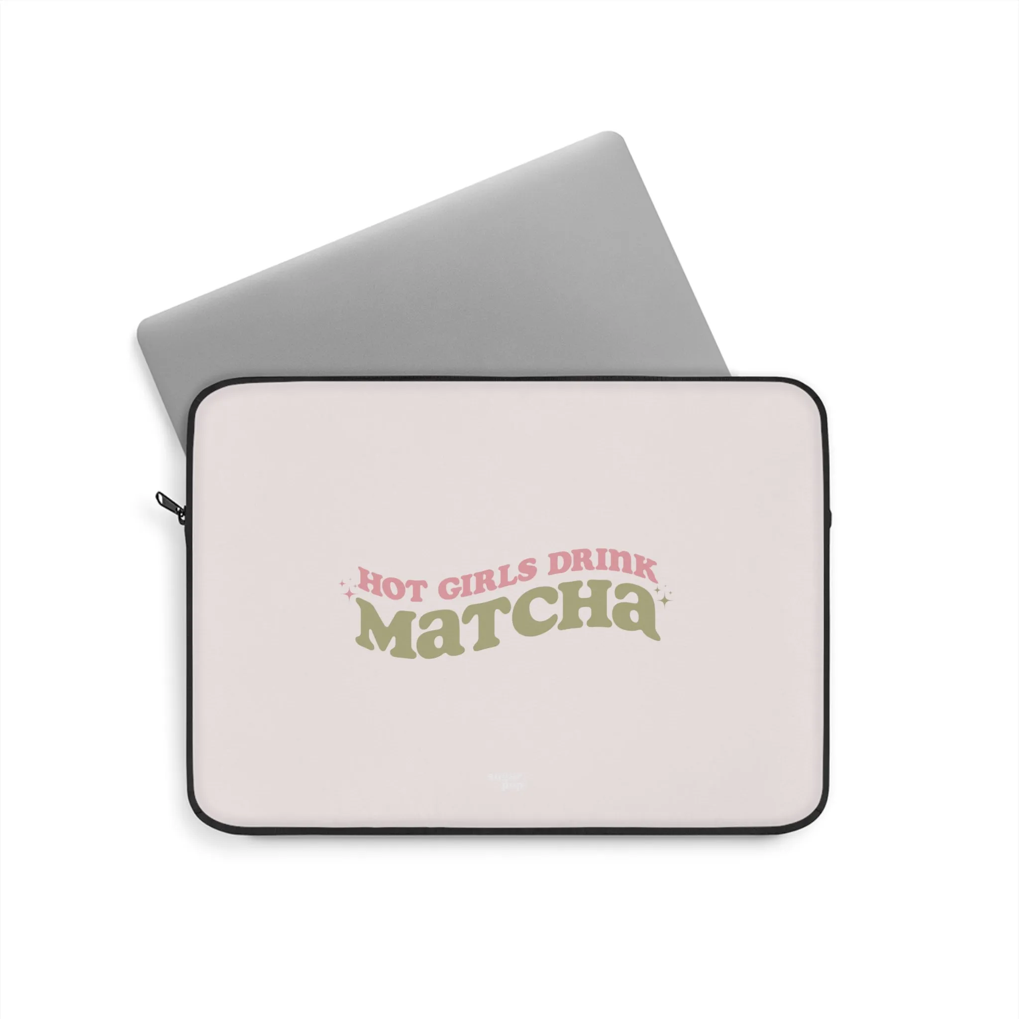 Hot Girls Drink Matcha Laptop Sleeve