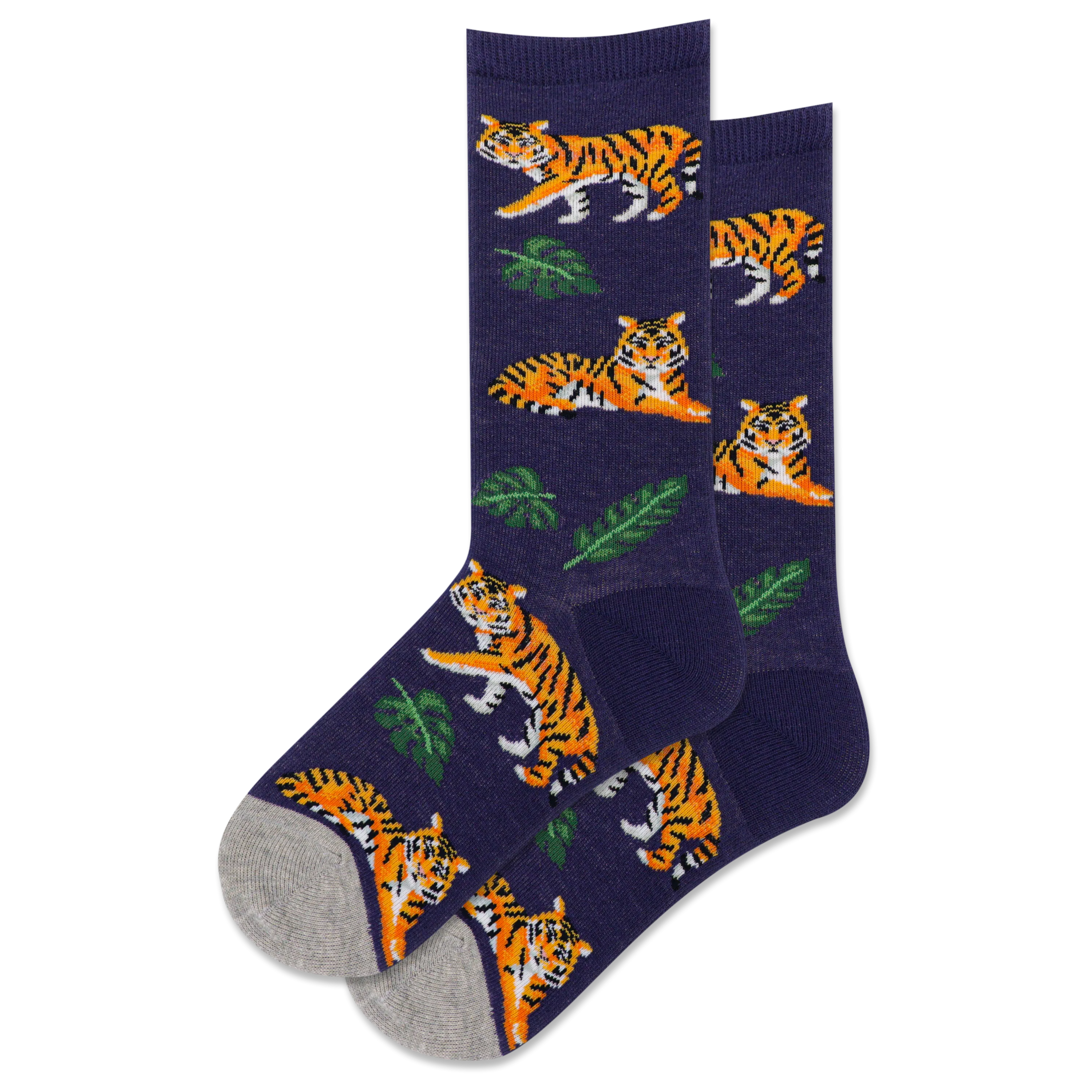 HOTSOX Kids' Tigers Crew Sock