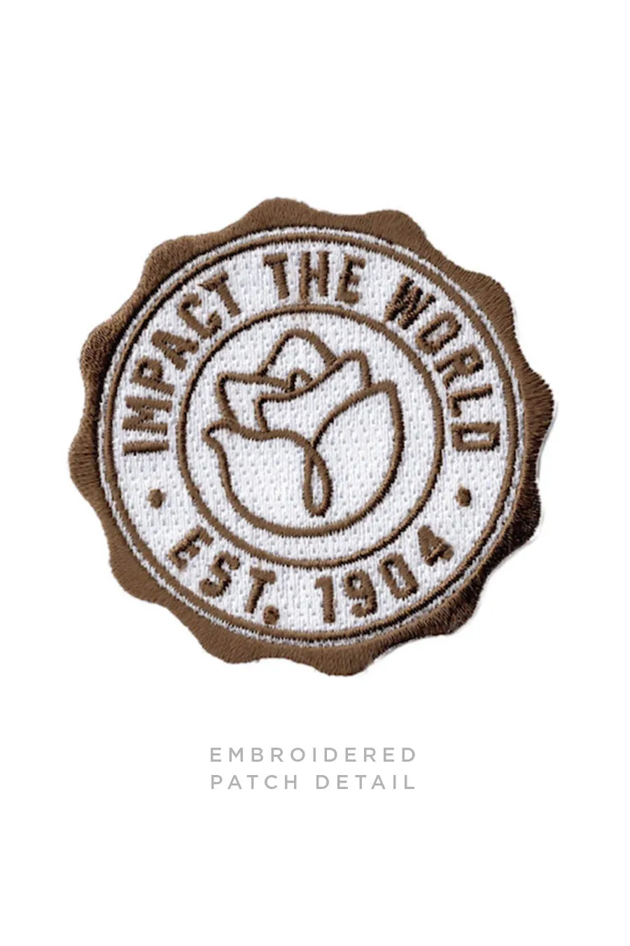 Impact the World Patch Book Bag