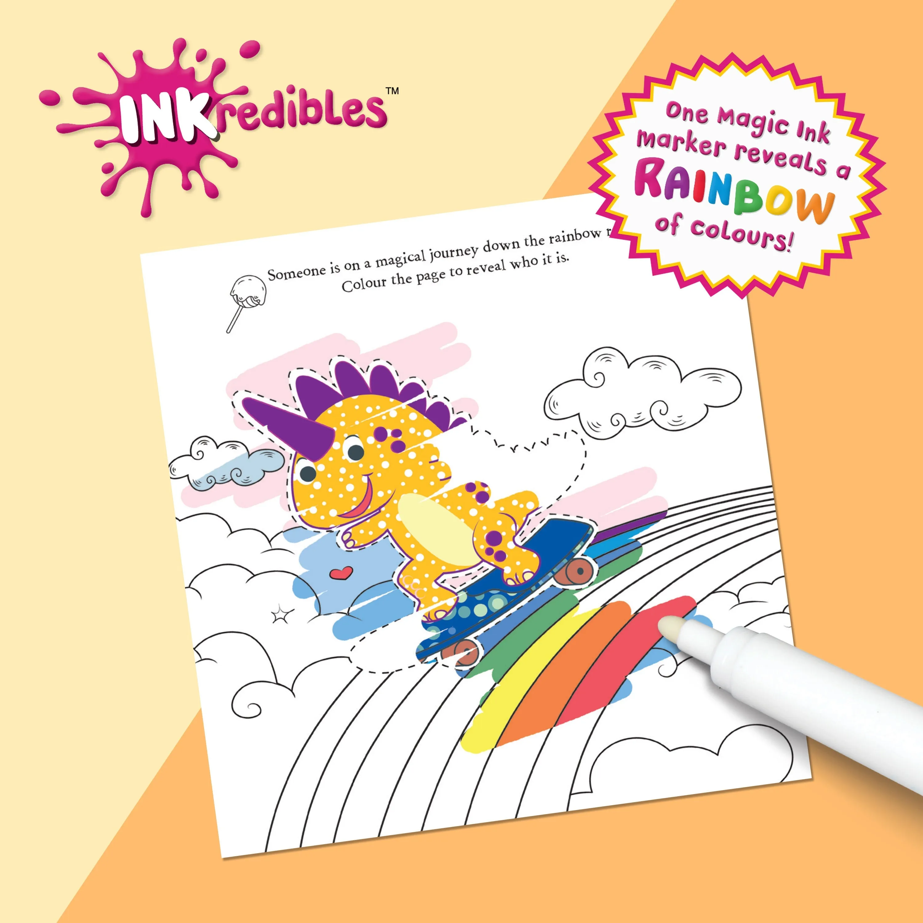Inkredibles Rainbow Rush Magic ink