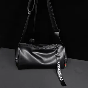 INSTOCK -  new large capacity messenger bag textured gym bag