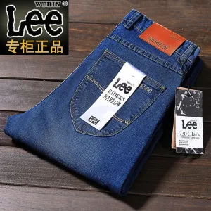 INSTOCK - Wthin lee men's autumn jeans men's business straight