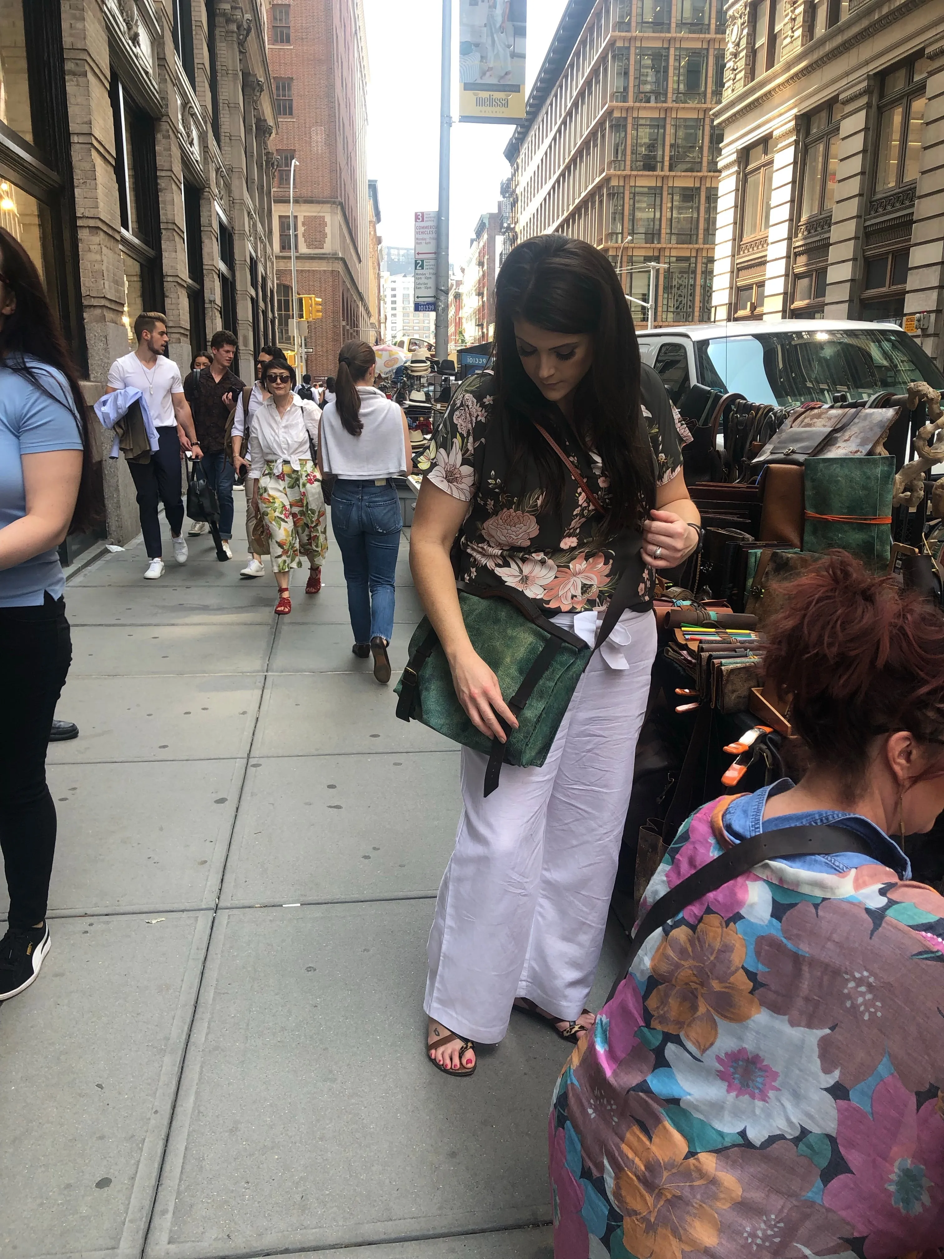Jade Satchel / Leather Laptop Bag / Computer Work Bag