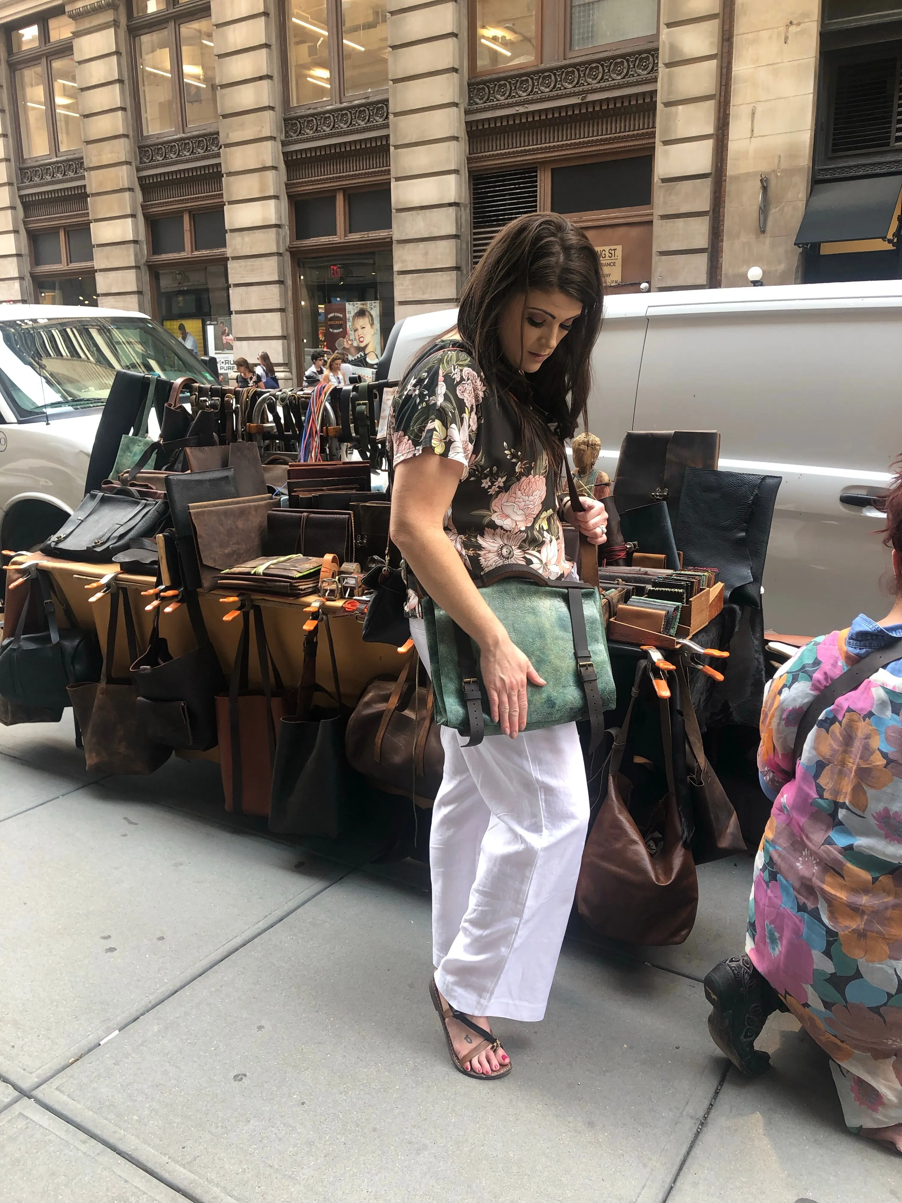 Jade Satchel / Leather Laptop Bag / Computer Work Bag