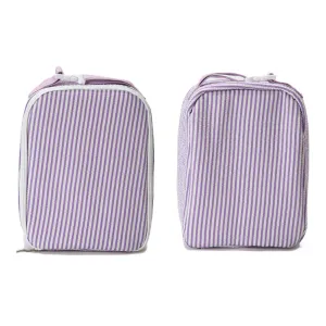 Jane Marie Kids Belle Purple Seersucker Lunchbox