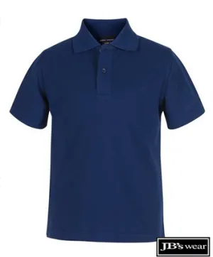 JB's Wear Kids Short Sleeve Polo 2KP - MAYRUNG PUBLIC SCHOOL - Navy EMBROIDERED